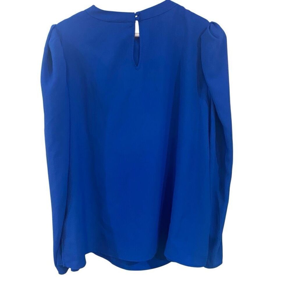 Vince Camuto blue puff sleeve size 1X blouse - Picture 2 of 5